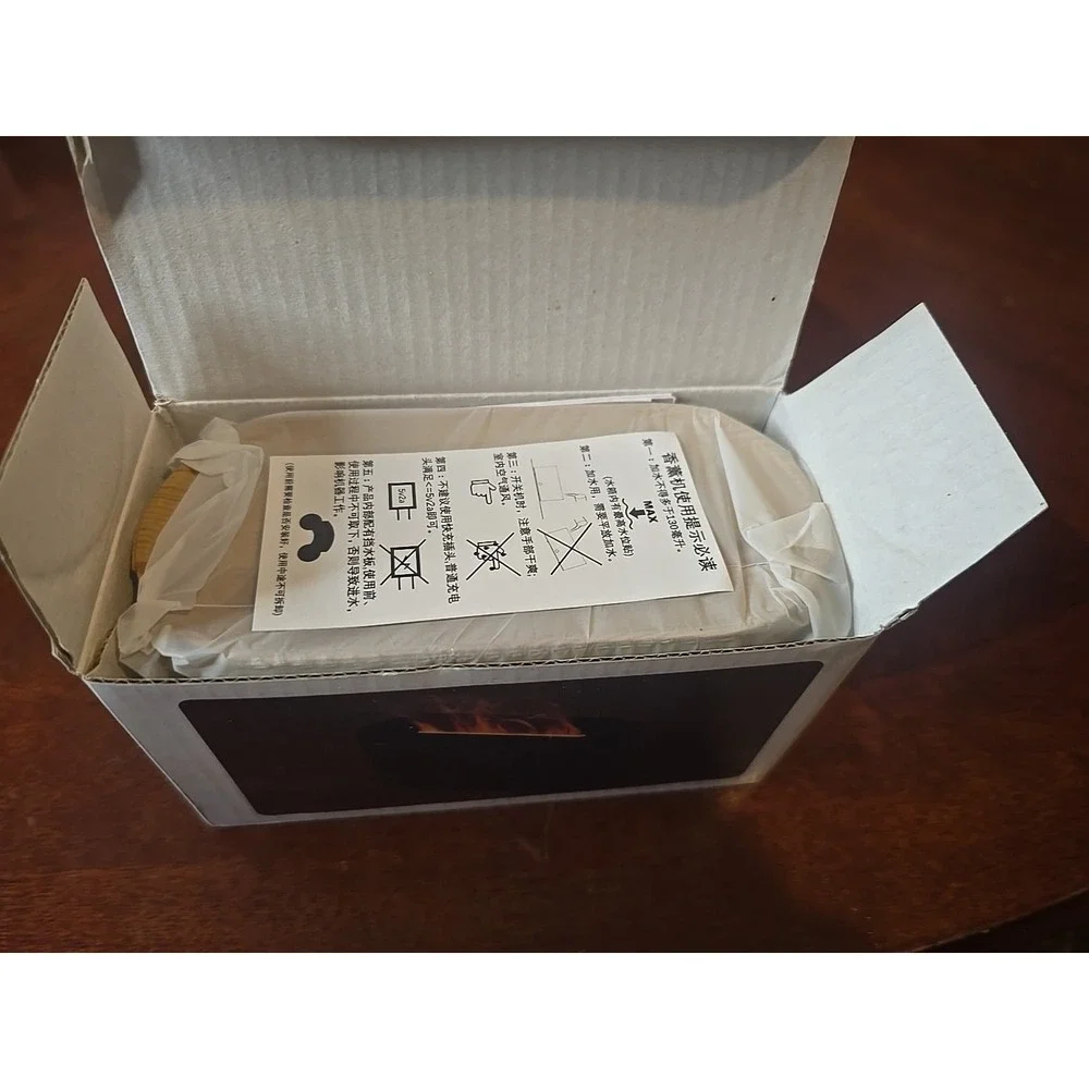 FLAME AROMATHERAPY MACHINE Black‎